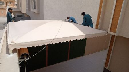 تركيب مظلات جدة تركيب مظلات قماشية عالية الجودة 