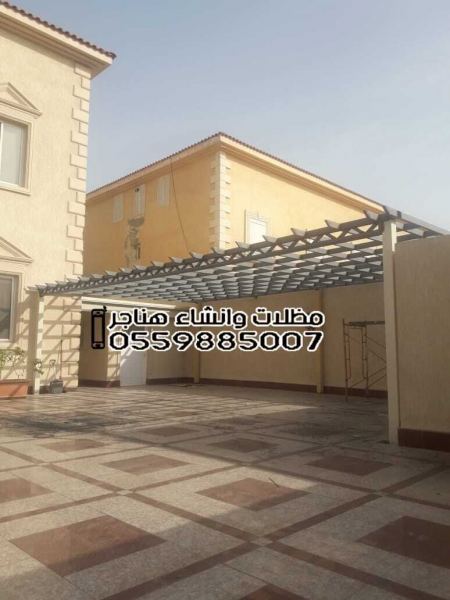 مظلات حدائق خشبية بجدة 2020 | تركيب افضل انواع مظلات برجولات الحدائق