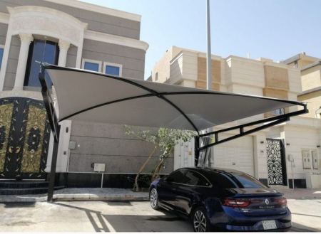 مظلات خارجية للسيارات في جدة