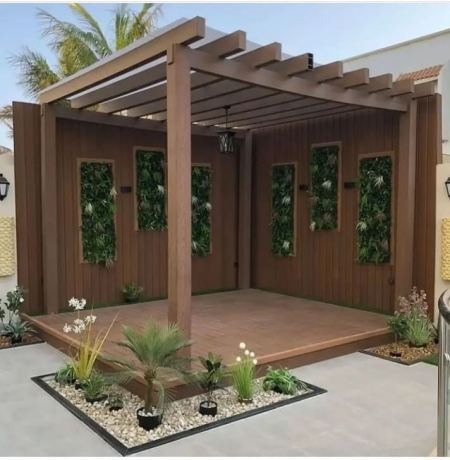 برجولات بديل الخشب في جدة