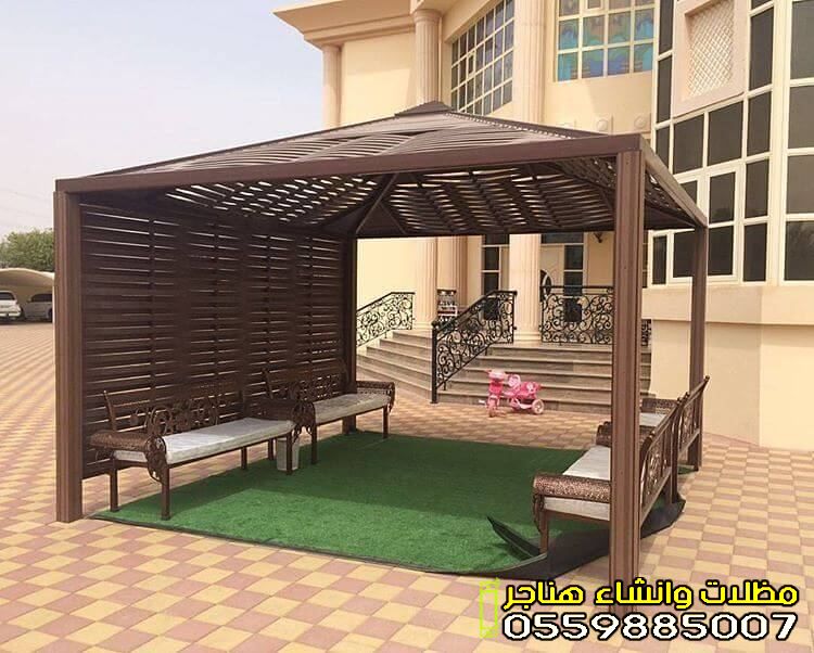 تركيب مظلات حدائق في جدة