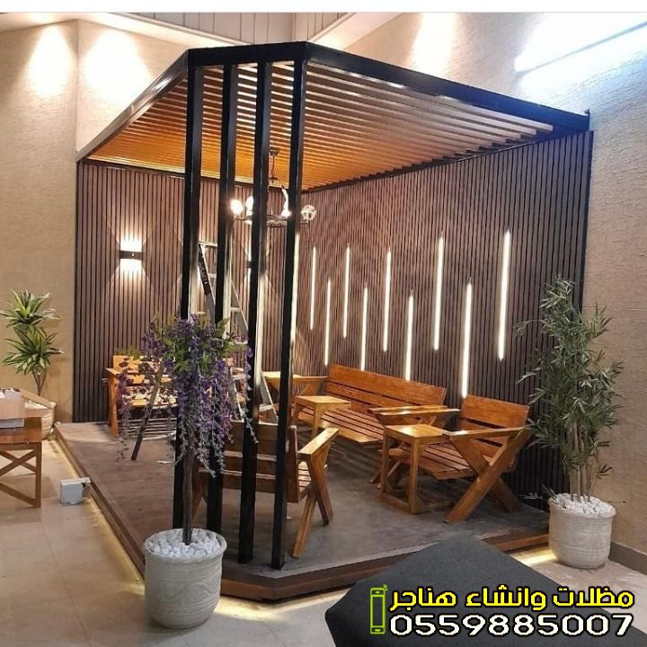 احدث اشكال البرجولات في جده