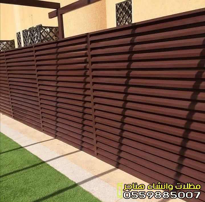 تركيب سواتر اخشاب حي الشاطئ جدة