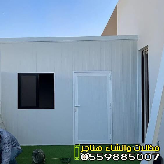 خطوات تركيب غرف ساندويتش بانل حي البساتين بجدة