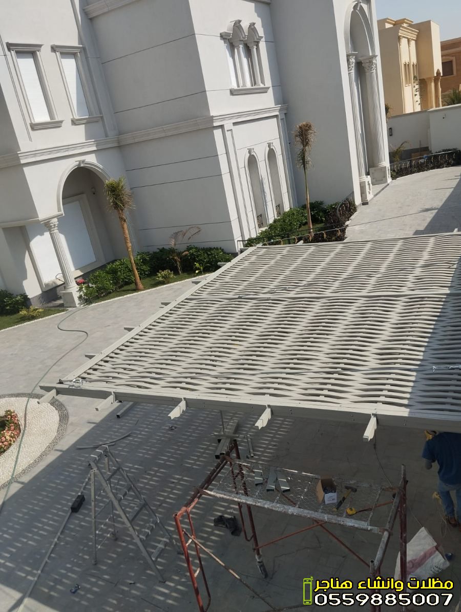 مظلات أحواش حديثة لمنازل في جدة