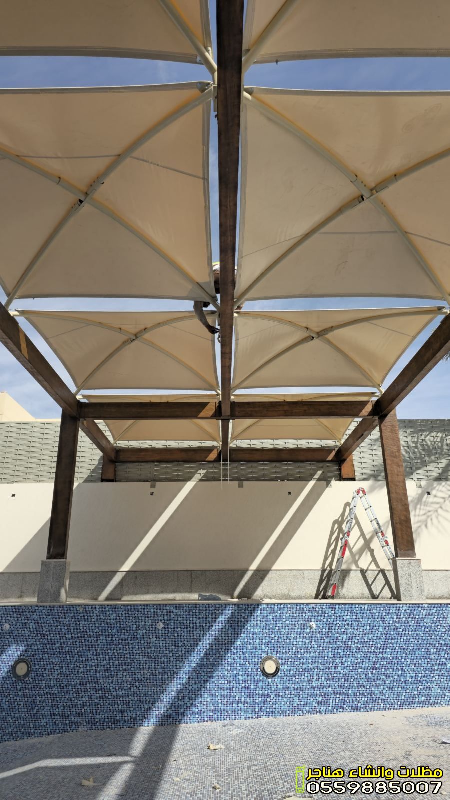 مظلات وسواترفي حي الأندلس لأحواش الفلل والمنازل: دليل الفخامة والحماية